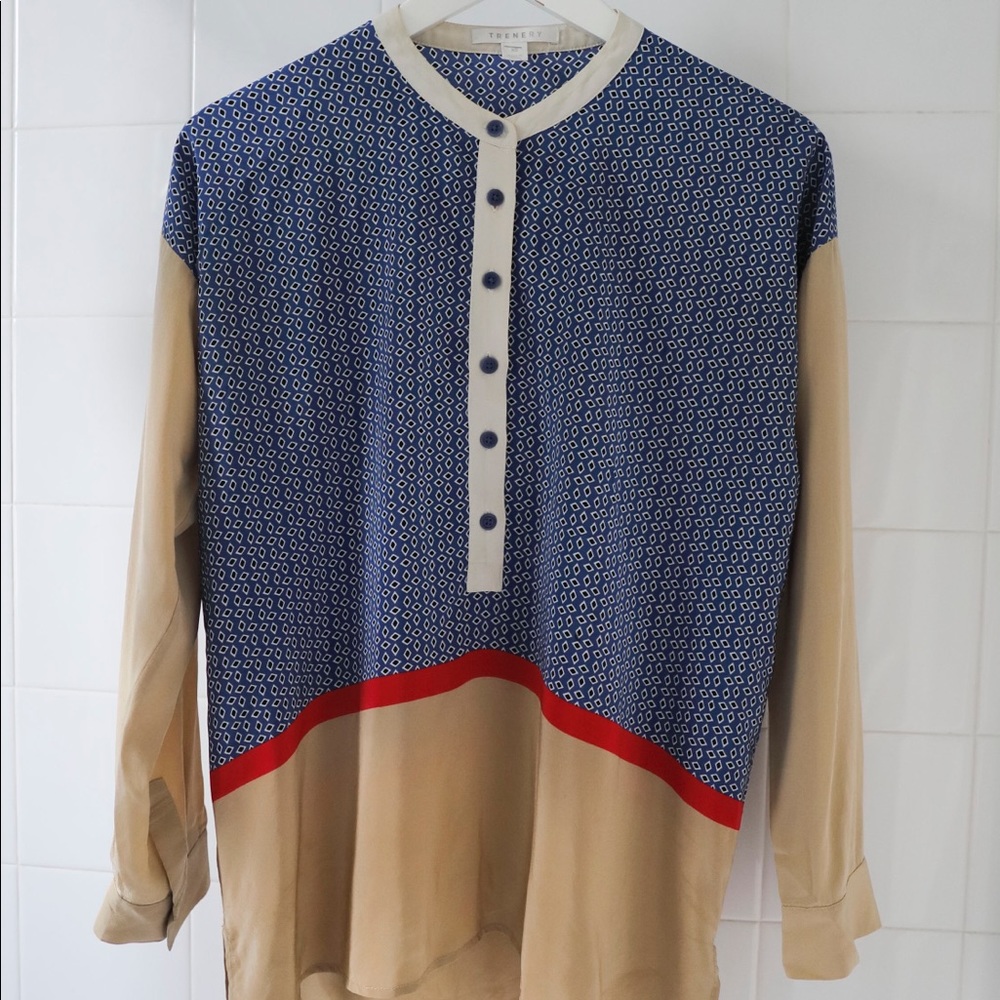 Trenery XS Hi-lo Blouse